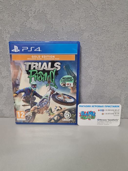 Trials Rising Édition Gold - PS4 - Neuf Sous Blister (Blister Abîmé)