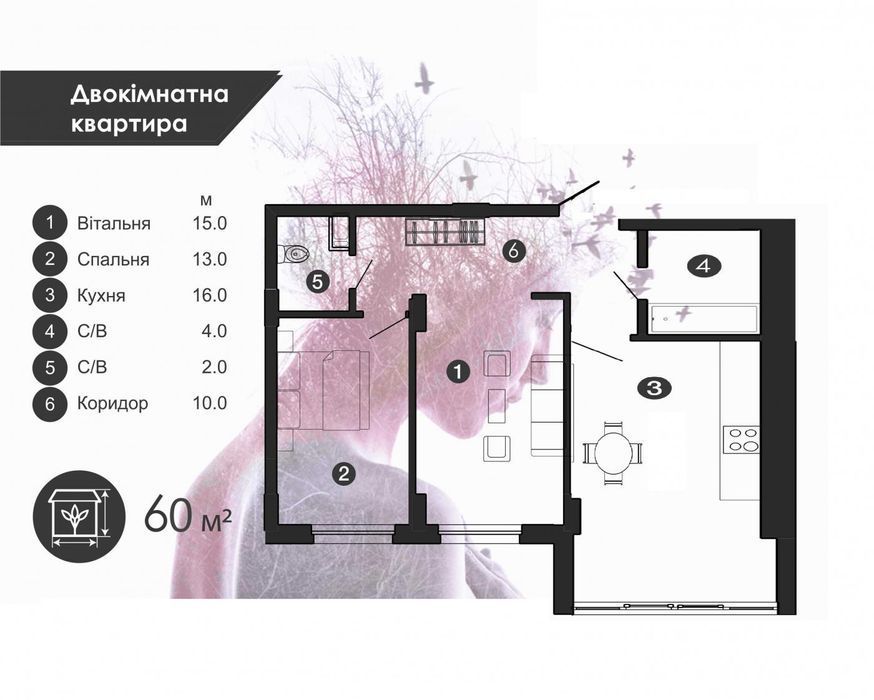 Продається ДВОкімнатна квартира без посередників