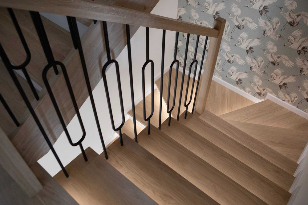 Schody drewniane stopnie trepy dębowe DREWEX mazowieckie