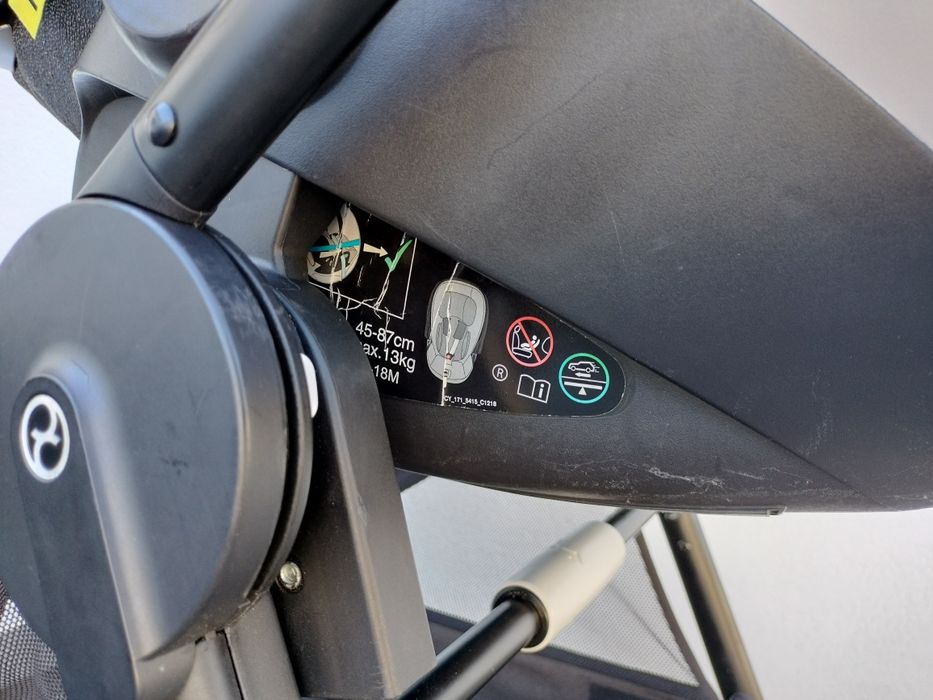 Cybex balios M + Babycoque cybex cloud Z