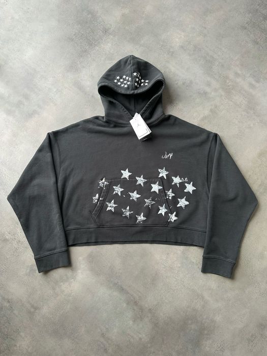 Оригінальне чоловіче худі Jordan x ENERGY INHOUSE FEAR Crop Hoodie