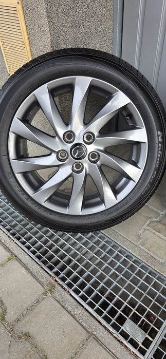 Oryginalne Koła Mazda 3 Mazda 6 R17!Opony letnie!
