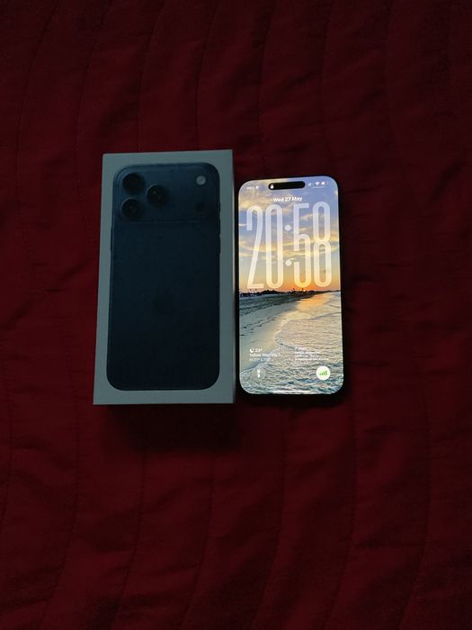 iPhone 17 pro max 256gb azul escuro