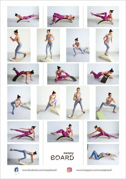 З захистом для пальців рокерборд балансборд балансир тренажер