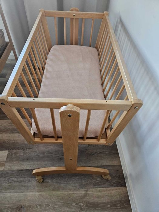 Kołyska drewniana 40x90