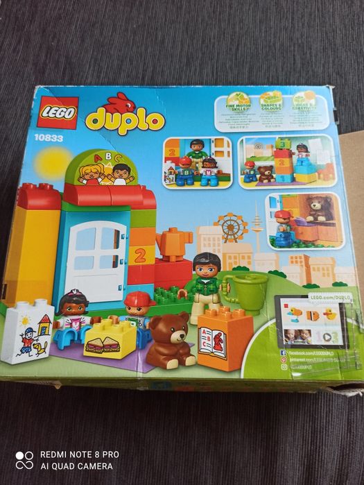 Duży zestaw klocków Lego DUPLO