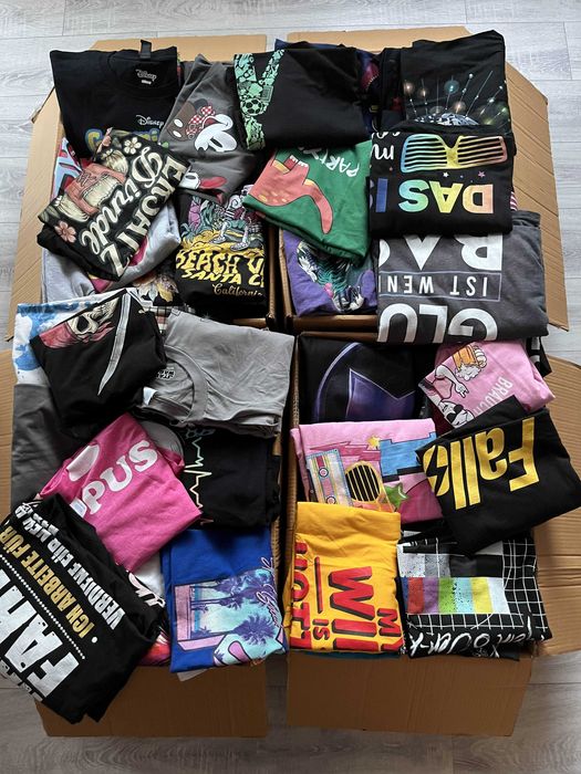 Palety hurtowe odzieży Amazon – zwroty konsumenckie mix rozmiarów ZYSK