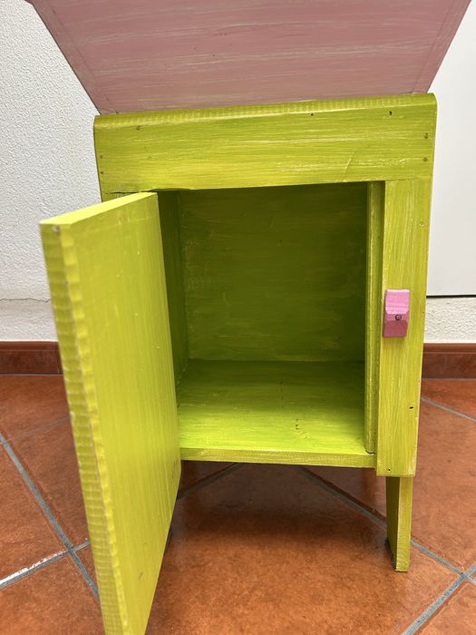 Conjunto quarto pintada à mão