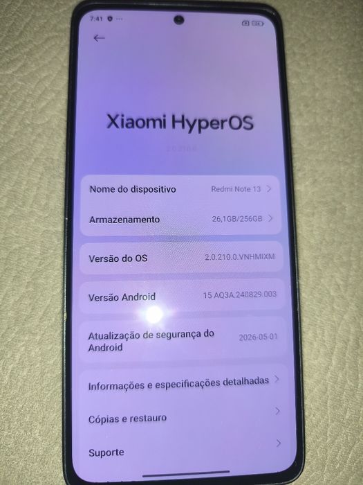 Xiaomi Redmi Note 13 usado