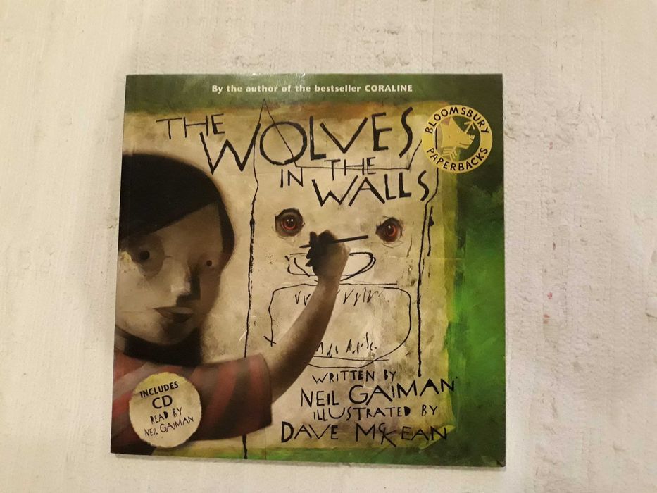 Wolves In The Walls (edição com CD) - Neil Gaiman, Dave McKean