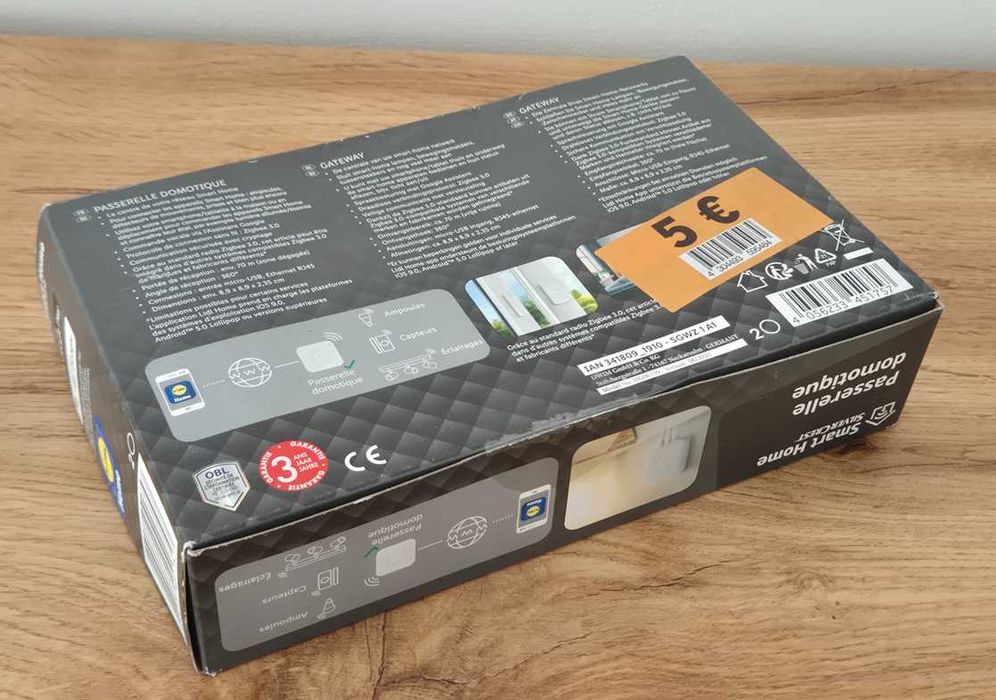 SilverCrest Smart Home Gateway Zigbee 3.0 – nowa bramka Smart Home Lidl Home / Tuya