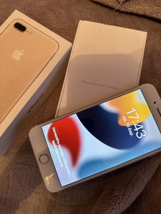 Айфон 7 плюс відмінний стан