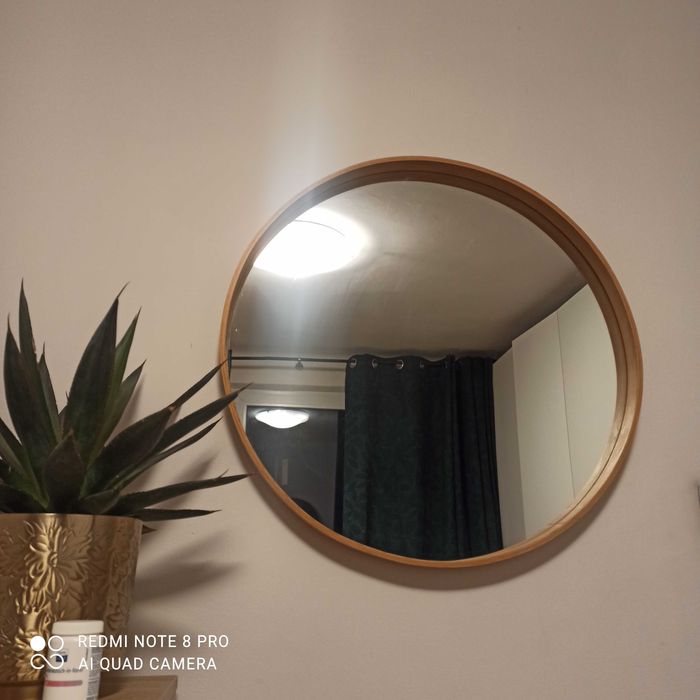 Lustro wiszące okrągłe