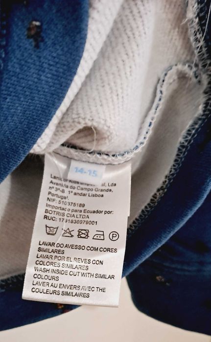 Sweat da Lanidor: Tam 14-15 Anos