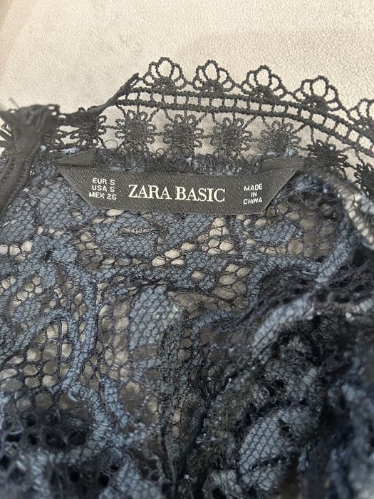 Sikienka koronkowa Zara basic S