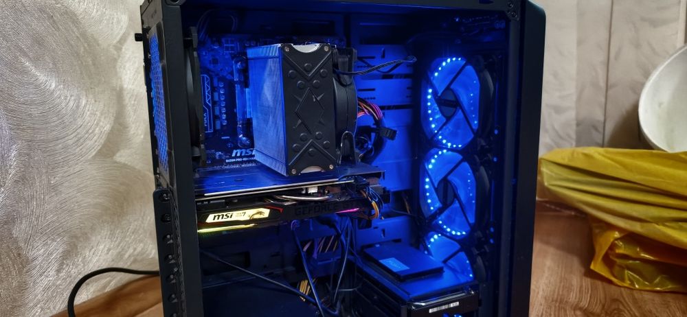 Ігровий компьютер rayzen 5 5600x gtx1660ti 32 gb ddr4