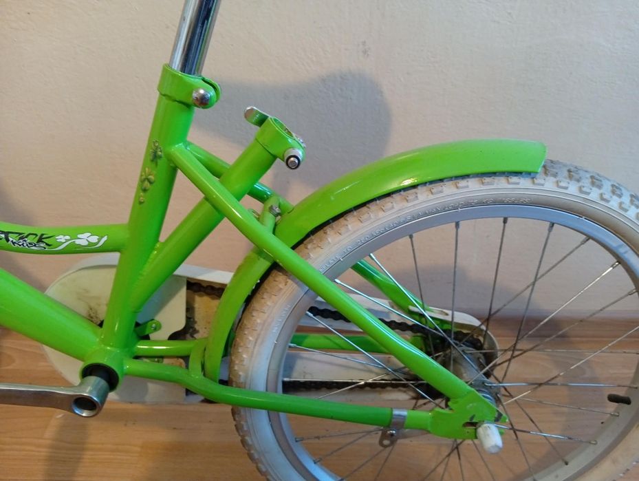 Zielony rowerek 20