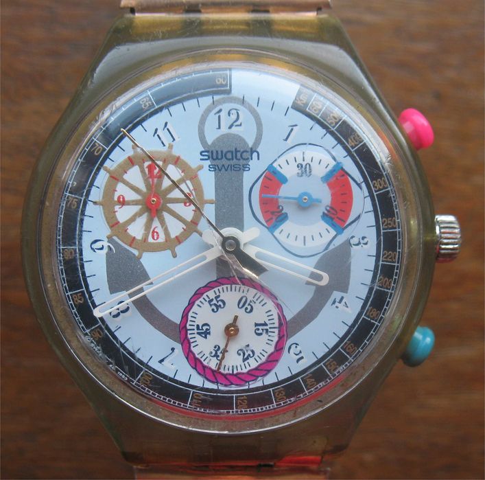 Swatch Chrono Power Steel - SCN 1 1 0 (1 9 9 4)