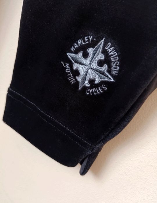 Legginsy welurowe Harley Davidson M