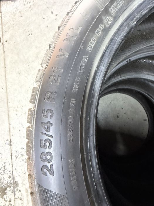 Uzywane opony zimowe 285/45/21 CONTINENTAL 2022rok