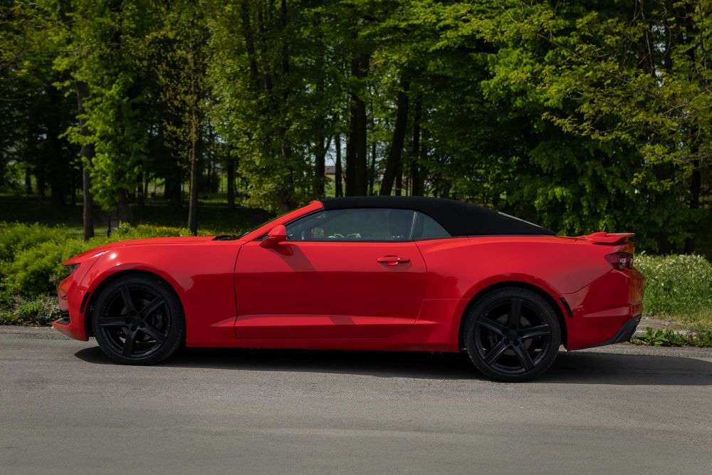Wypożyczalnia aut cabrio wynajem Chevrolet Camaro 3.6 V6 ślub weekend