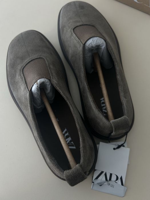 Туфлі мокасини лофери Zara унісекс 39
