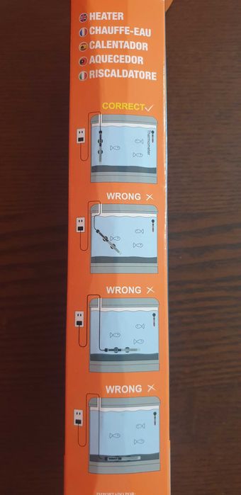 Filtro Marina i25 A131 e termóstato 100W