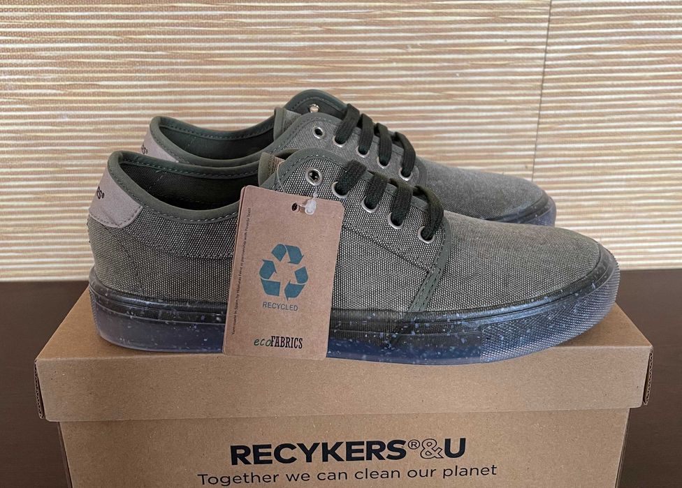 Recykers Peckham Trampki damskie zielone  r.41 25,5cm NOWE