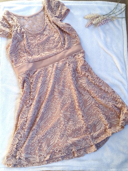 Nowa sukienka koronkowa L XL