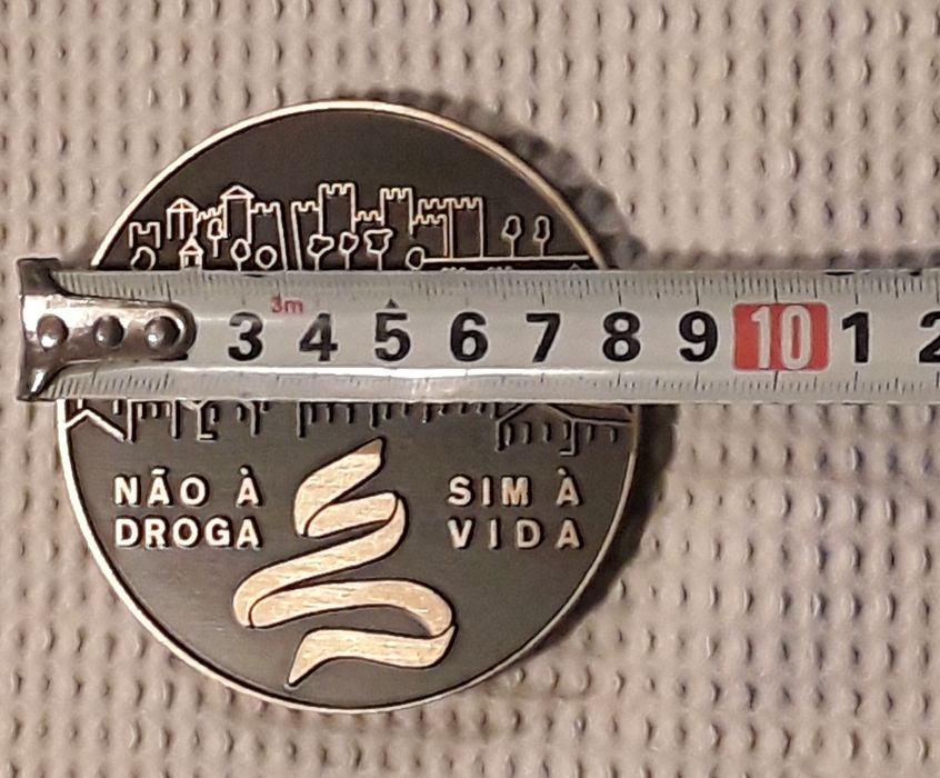 Medalha Não à Droga, Sim à Vida - Lisboa