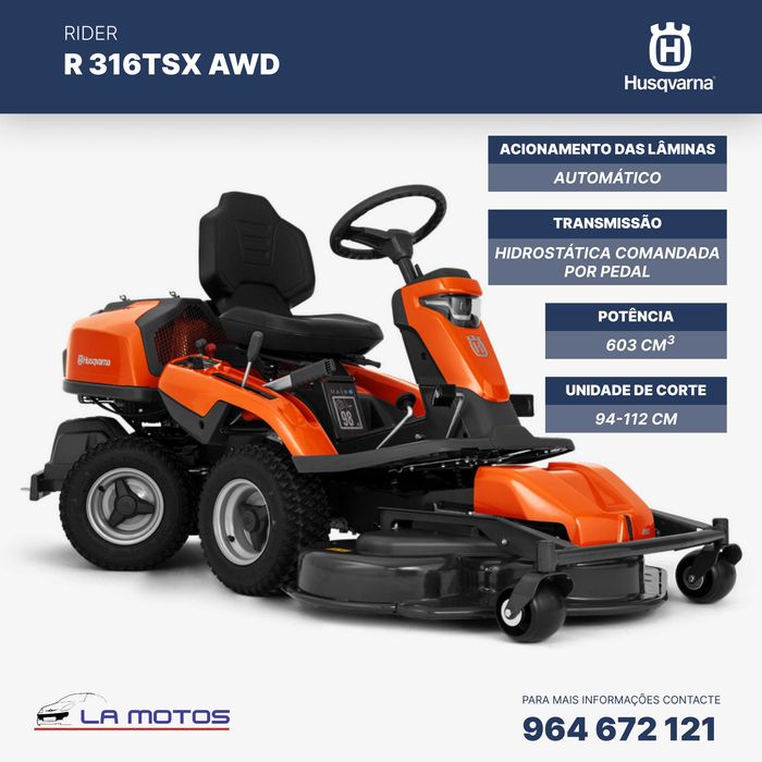 Rider Corte relvas  R 316TSX AWD