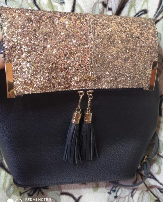 Рюкзак Рюкзак-сумка Рюкзак-сумка з блистівками "ZARA"