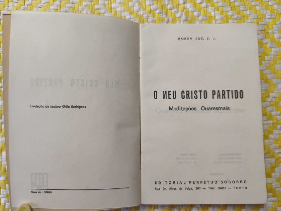 O meu Cristo partido - Ramon Cué , S.I.