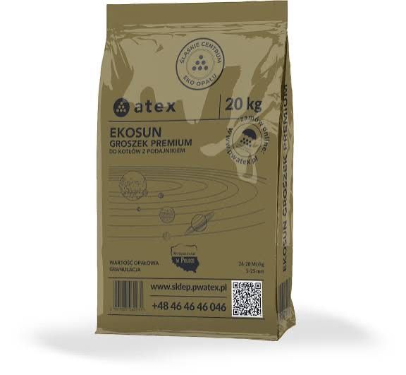 Ekosun groszek ekogroszek wysokokaloryczny