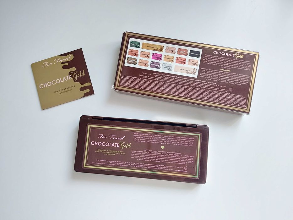 Too Faced Chocolate Gold paleta cieni do oczu