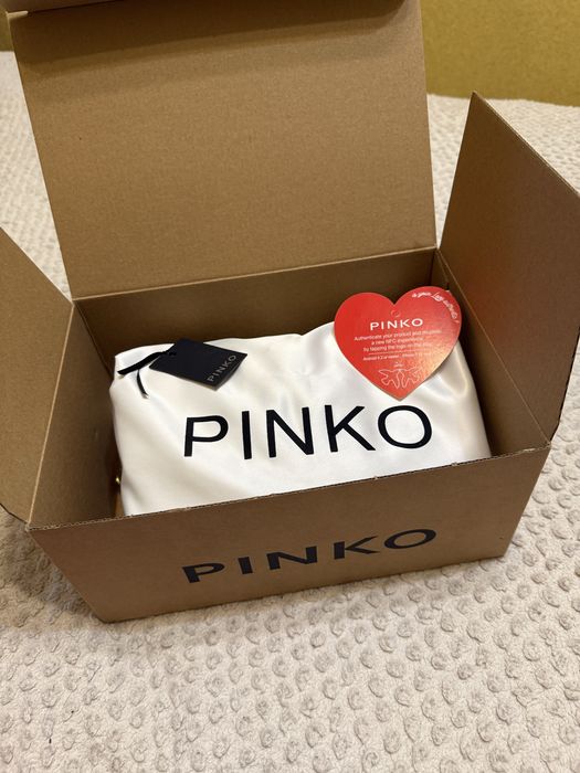 Сумка PINKO біла
