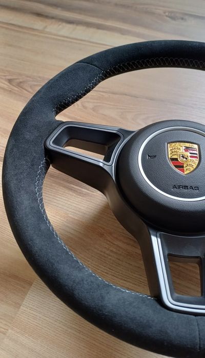Volante Porsche Alcantara Personalizado Costuras à Escolha