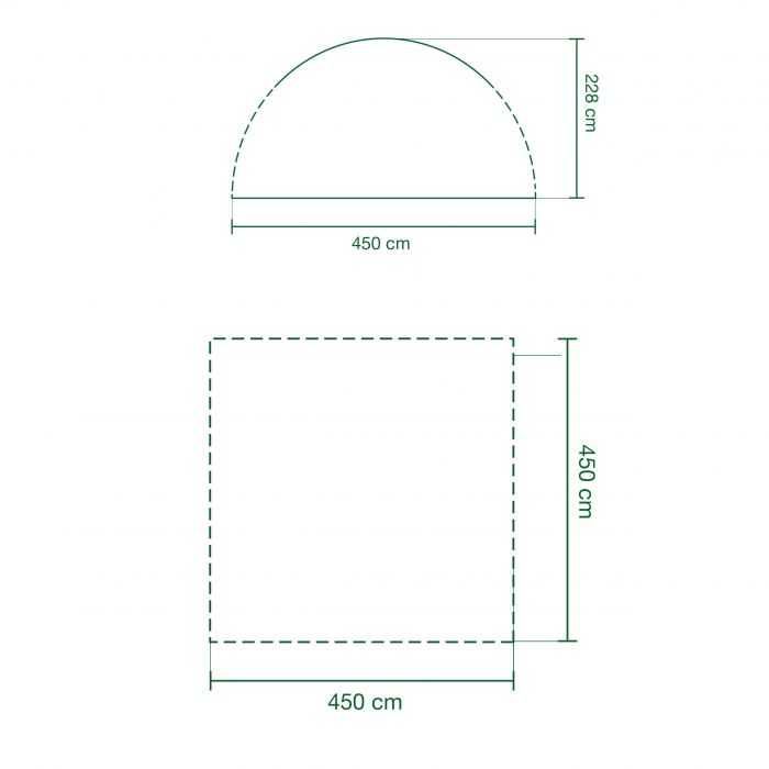 Toldo Coleman Event Shelter G 4,5 x 4,5