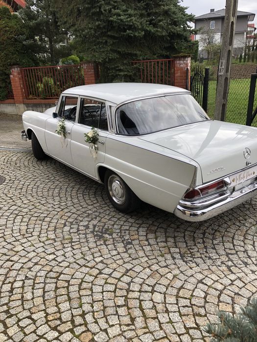 Samochód  do ślubu Mercedes w111