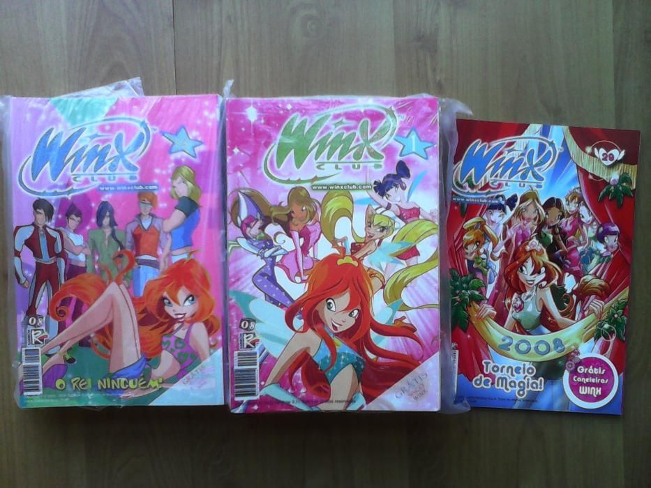 Coleção Revistas winx club do nº 1 ao nº 96 com 14 falhas. 82revistas