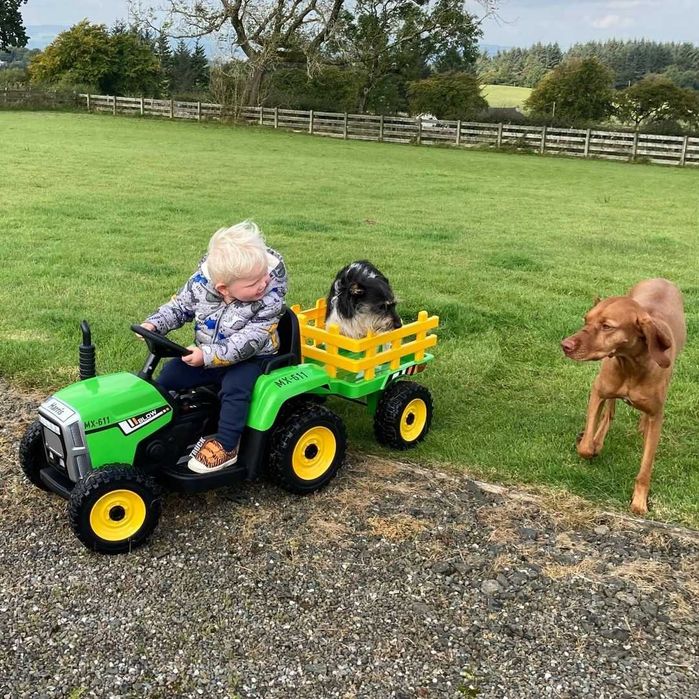 Дитячий Трактор‼️Дитячий Трактор з Причепом На акумуляторі Трактор 12V