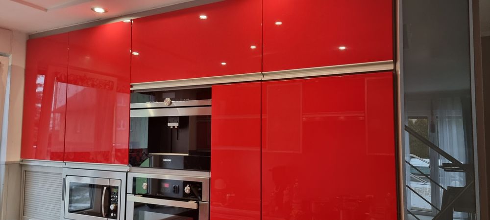 Kuchnia czerwony połysk używana
