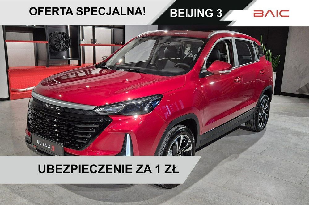 BAIC 3 136KM - Red - Rocznik 2026!