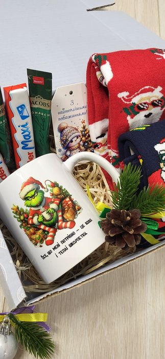 Подарункові бокси шкарпеток Різдвяний набір дитячі жіночі, чоловічі