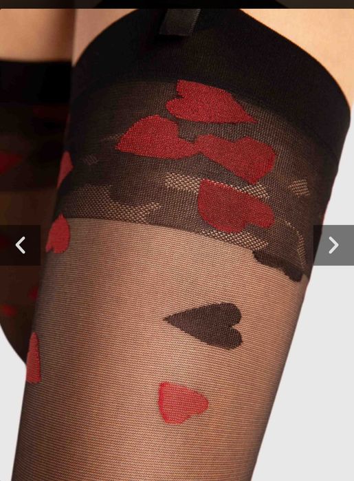 Wysokiej jakości pończochy na wiosnę.