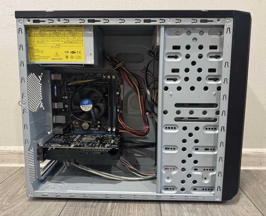 Ігровий ПК. i5 3350р, 8Gb, GTX1050, нова SSD120, налаштований.