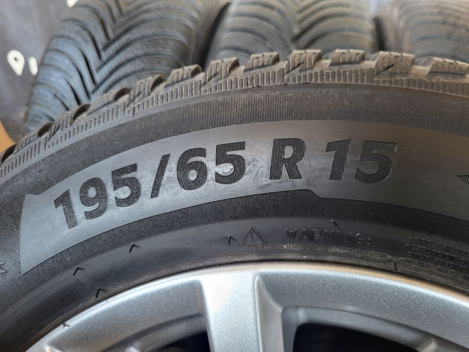 Opony zimowe 195/65/15 Michelin