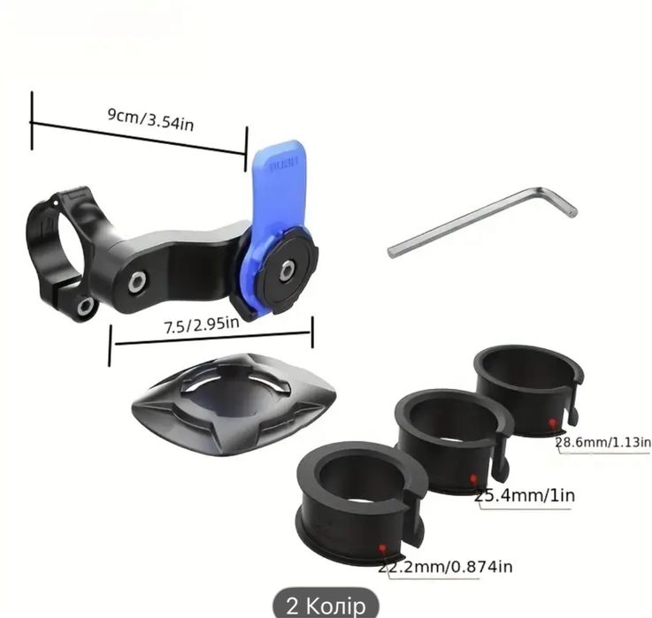 Тримач для телефону на мотоциклі quad lock