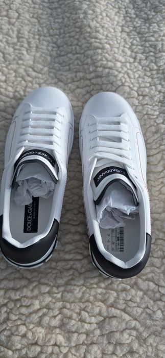 NOWE, ORYGINALNE sneakersy (buty) DOLCE & GABBANA. Model Portofino r. 42 | Full Set z Breuninger.