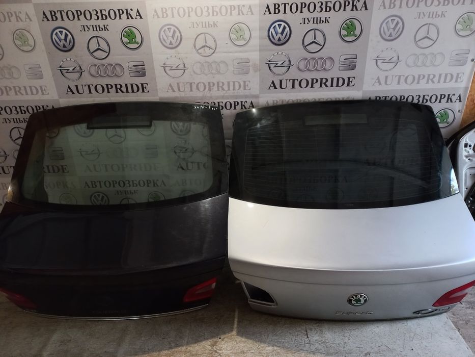 Кришка крышка багажника ляда Шкода Суперб SKODA SUPERB 2